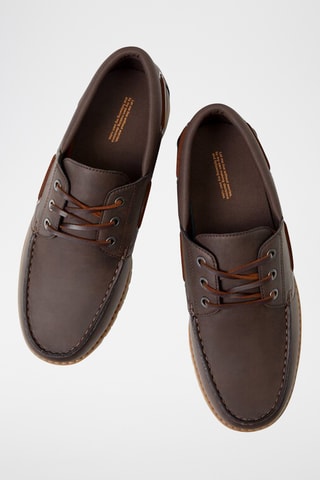 Chaussures bateau - Marron foncé