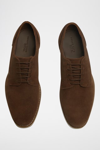 Derbys en nubuck - Marron