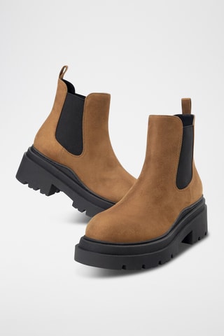 Bottines Chelsea - Marron