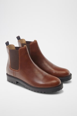 Bottines Chelsea - Marron