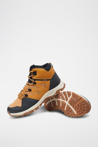 Baskets montantes - Camel et noir