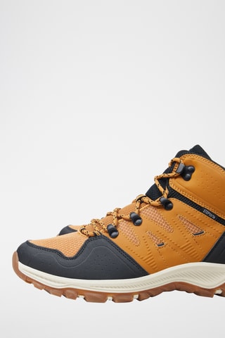 Baskets montantes - Camel et noir