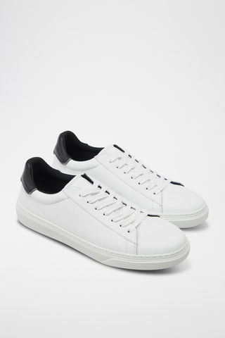 Baskets en cuir - Blanc