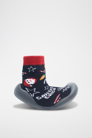 Tennis-chaussettes - Bleu marine