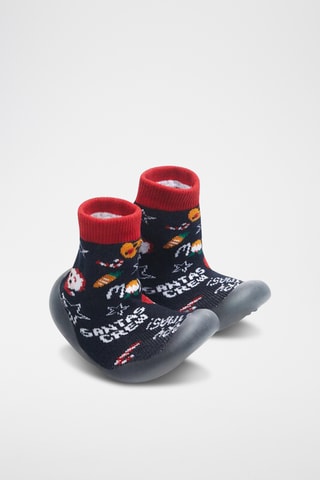 Tennis-chaussettes - Bleu marine