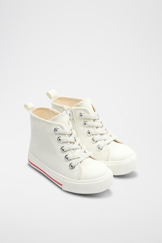 Tennis montantes - Blanc