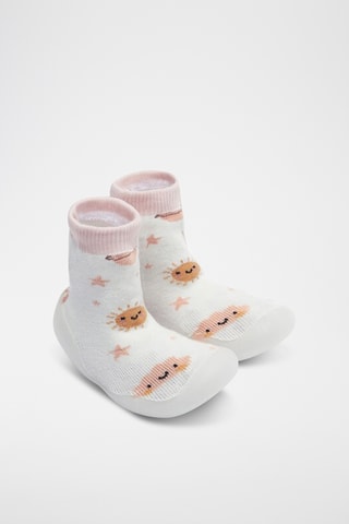 Tennis-chaussettes - Blanc