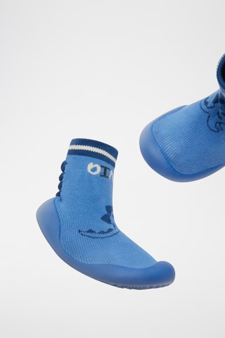 Tennis-chaussettes - Bleu cobalt