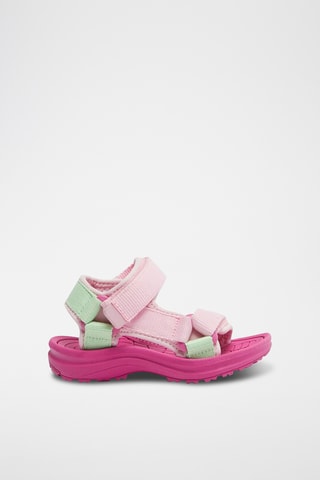 2 paires de sandales - Rose et violet