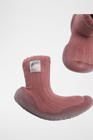 Tennis-chaussettes - Rose