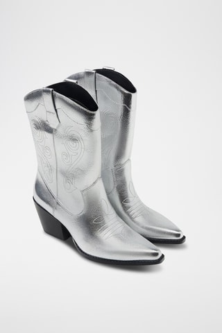Bottines - Argenté