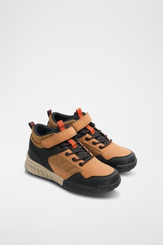 Baskets - Camel et noir