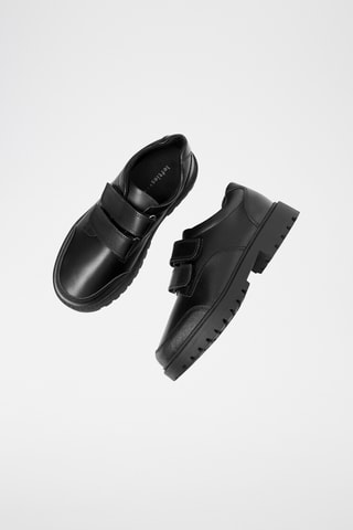 Mocassins en cuir - Noir
