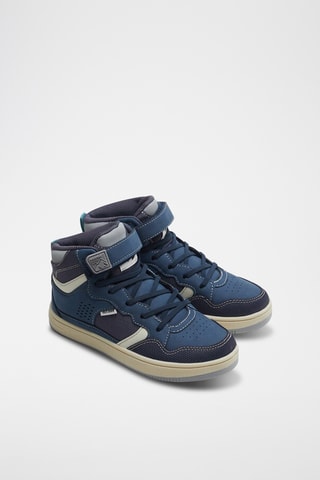 Baskets montantes - Bleu marine