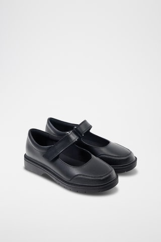 Babies en cuir - Noir