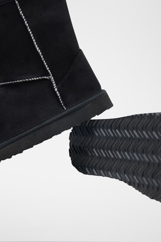 Bottines fourrées - Noir