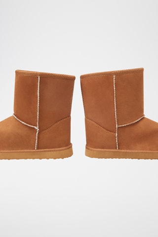 Bottines fourrées - Camel