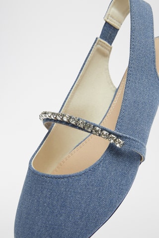 Babies en jean - Bleu cobalt