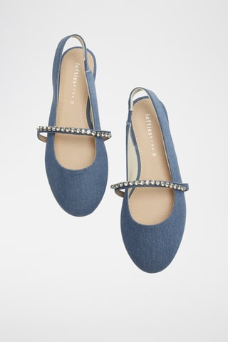 Babies en jean - Bleu cobalt