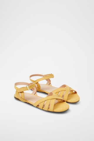 Sandalen - Mosterdgeel