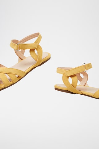 Sandalen - Mosterdgeel