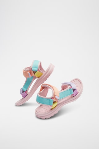 2 sandales - Rose et fuchsia