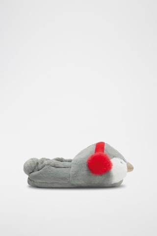 Pantoufles - Gris clair