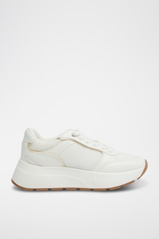 Baskets plateformes - Blanc