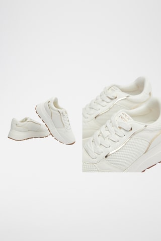 Baskets plateformes - Blanc