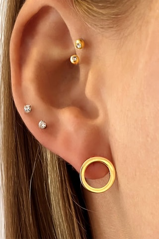 Boucles d'oreilles - Doré
