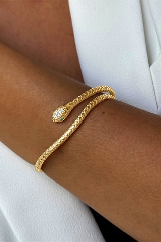 Pulseira rígida - Dourado
