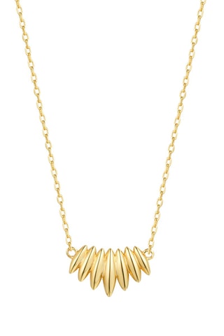 Colar folheado a ouro fino amarelo