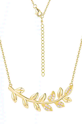 Colar folheada a ouro fino amarelo