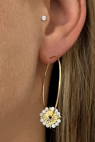 Boucles d'oreilles - Perles de culture d'eau douce