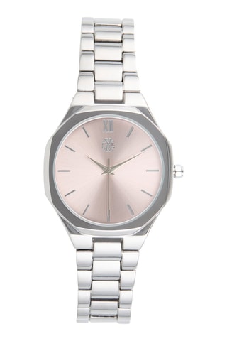 Legering Quartz Horloge - Zilverkleurig en Roze
