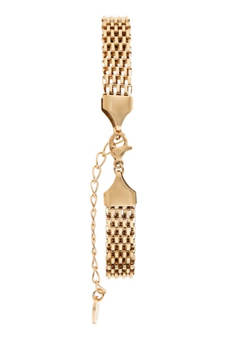 Legering Quartz Horloge Goudkleurig en Wit
