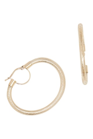 Argolas Anneau de l'Amour Ouro amarelo - 3 cm
