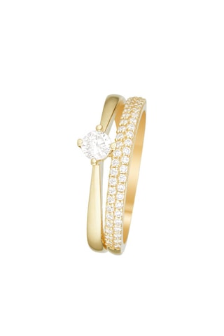 Anel Fiancée Ouro amarelo