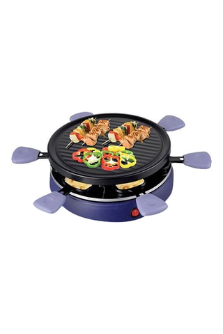 Máquina para raclette e grelhador 6 pessoas