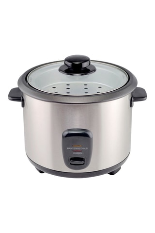 Cozedor de arroz com cesto a vapor 1,8 l
