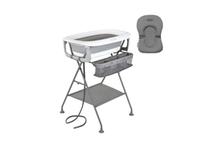 Ensemble de bain et support de baignoire pliable