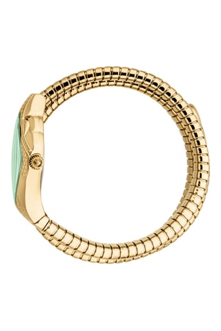 Montre à quartz en acier - Doré