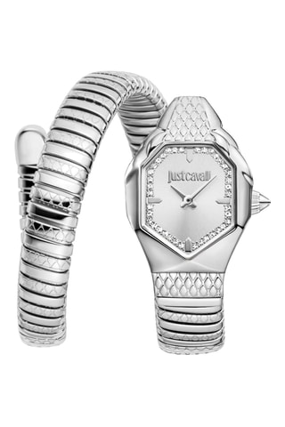 Montre à quartz en acier - Argenté