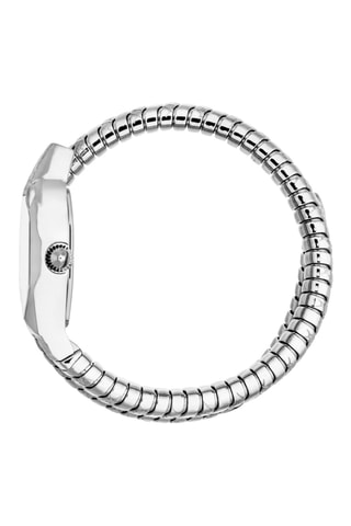 Montre à quartz en acier - Argenté