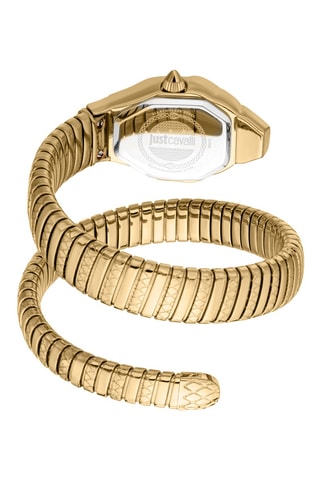 Montre à quartz en acier - Doré