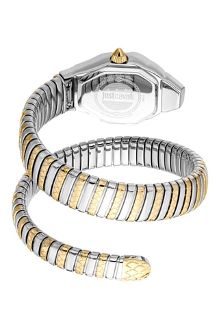 Montre à quartz en acier - Argenté et doré