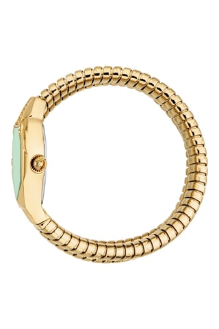 Montre à quartz en acier - Doré