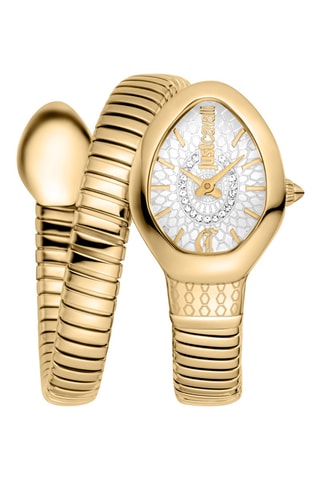 Montre à quartz en acier - Doré