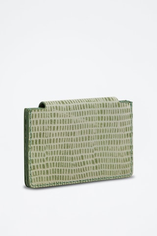 Porte-monnaie en cuir - 
Vert