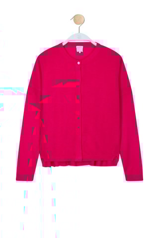 Gilet en fibres de bambou Murphy Fuchsia